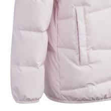 adidas Winter-Isolationsjacke Frosty (gefüttert, mit Kapuze) pink Mädchen